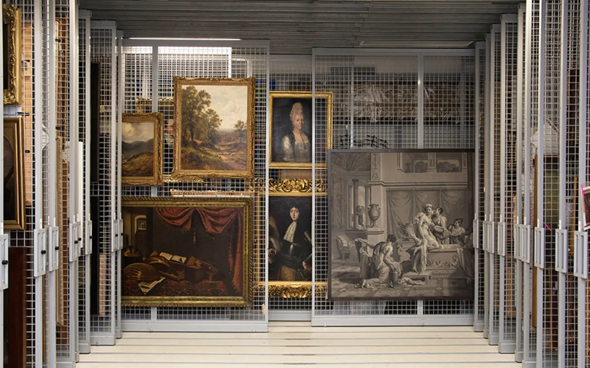 Collection room Collection room in museum