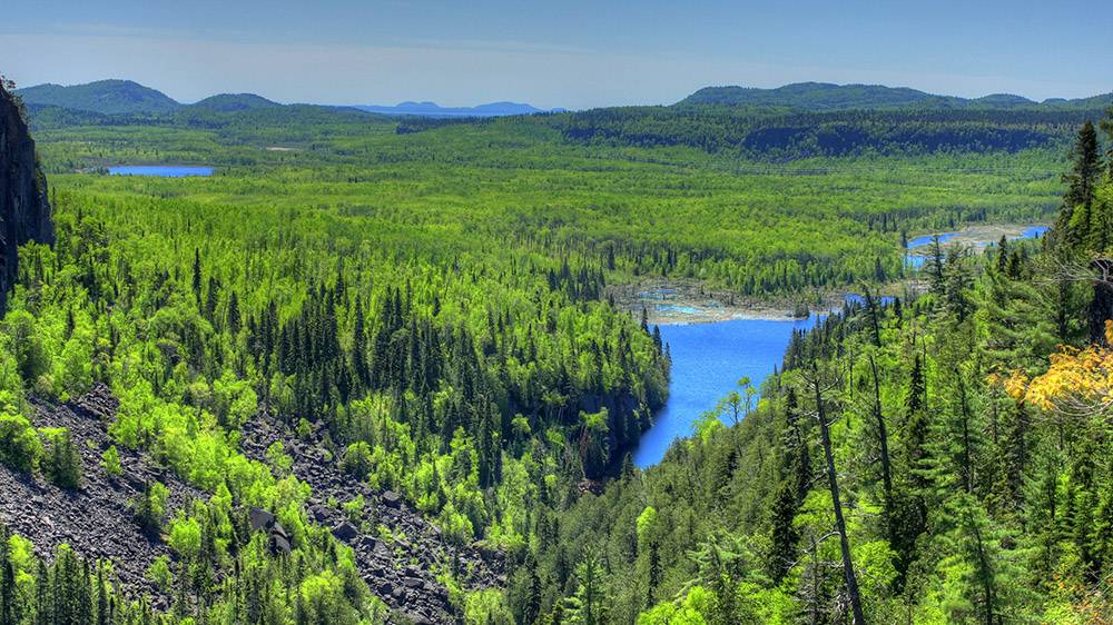 Canyon de Ouimet, Ontario.