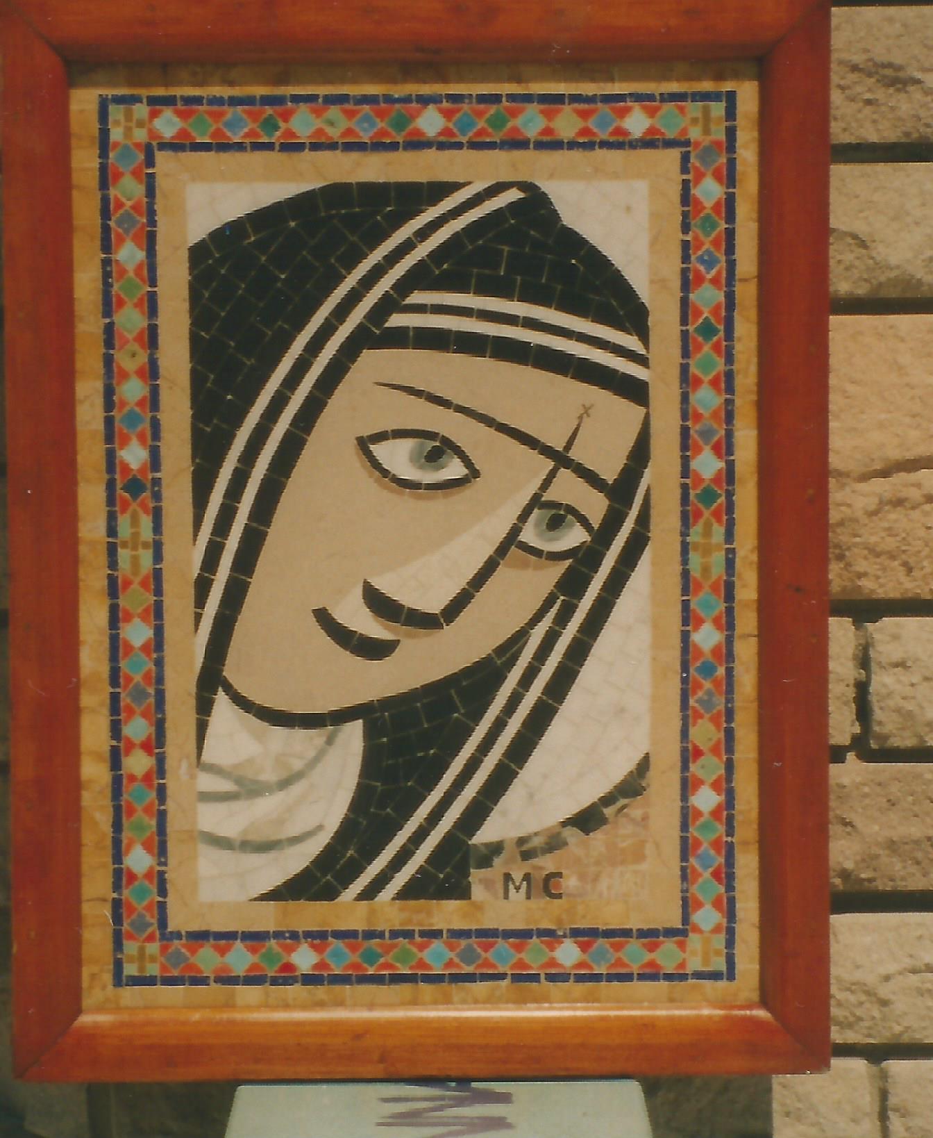 mosaic of nun