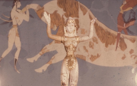 Minoan. Our Lady Of The Sports.  Minoan, Ancient greek art, Minoan art