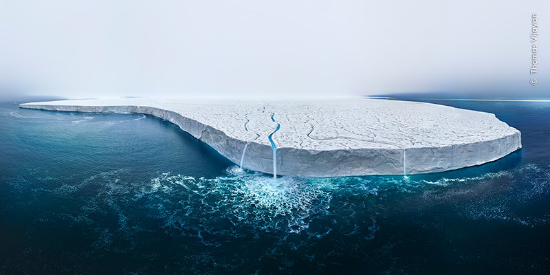 The Disappearing Ice Cap by Thomas Vijayan. © Thomas Vijayan