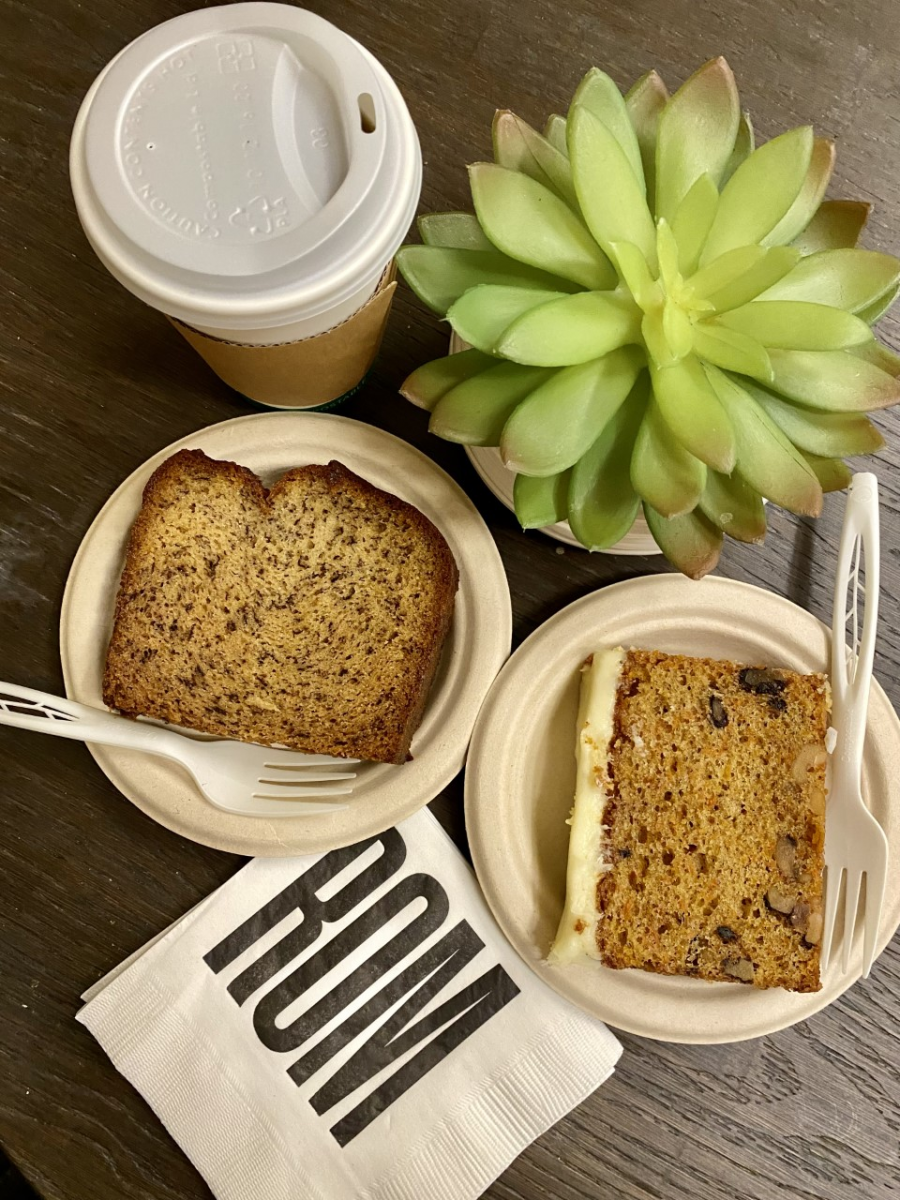 Coffee and Toast bought at the ROM Coffee Bar