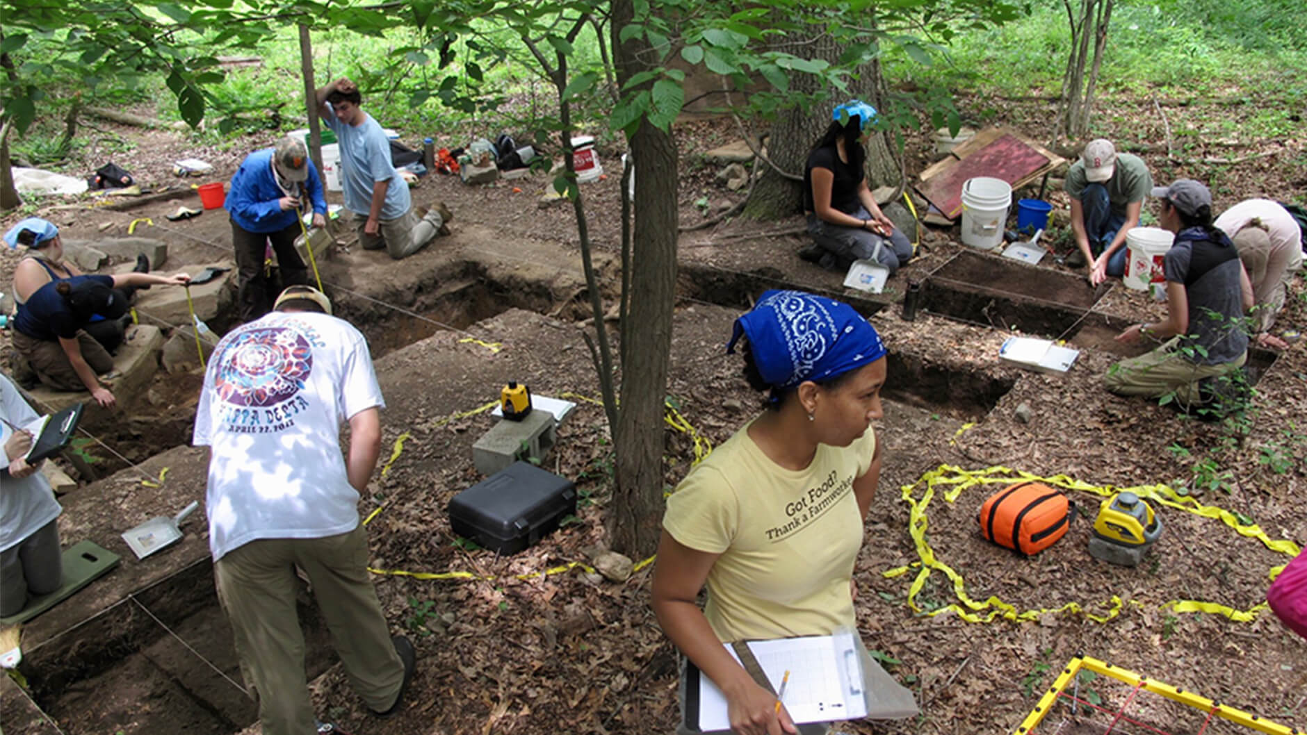 Studying Mohegan-colonial histories through the excavation of Mohegan household archaeological sites, fieldwork done in collaboration with the Mohegan tribe.