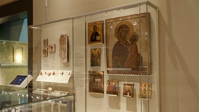 Icons, devotional images of a deity, holy person or sacred event, were extremely popular in Byzantium. Orthodox icons in the Byzantine style continue to be produced to this day