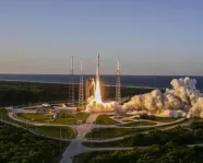 OSIRIS-REx launching from Cape Canaveral.
