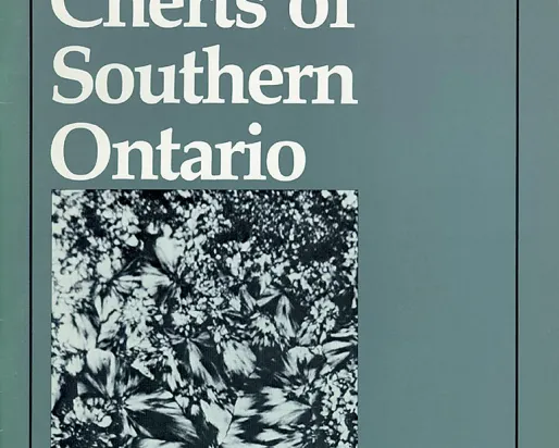 Front cover of the book Cherts of Southern Ontario.