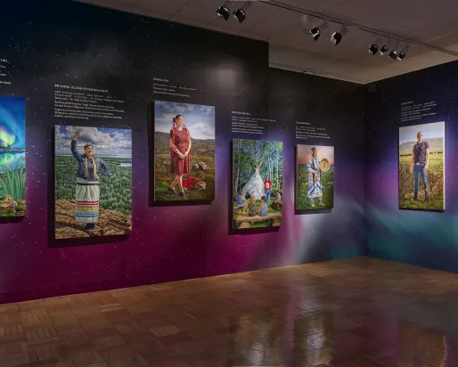 Œuvres d'art indigènes Œuvres d'art indigènes dans la galerie du ROM