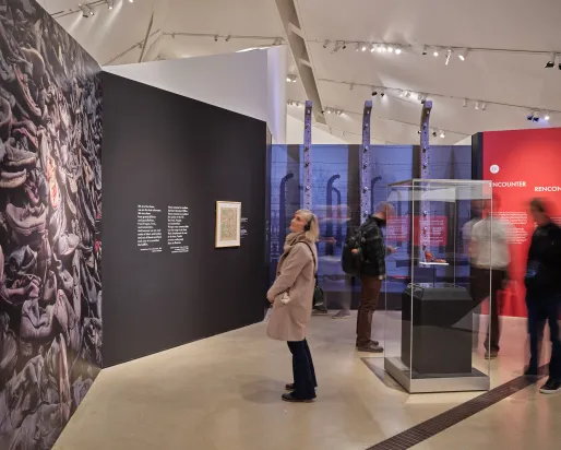 Auschwitz exhibition at ROM