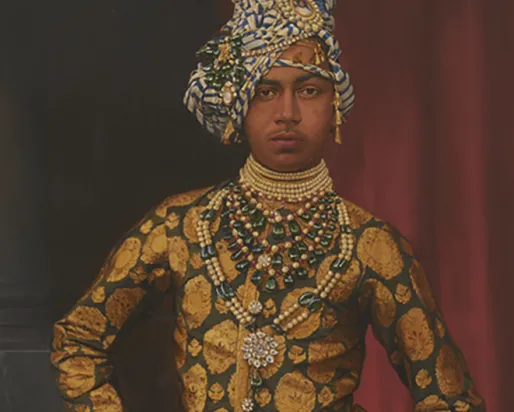 Portrait du Maharaja Sardar Singh.