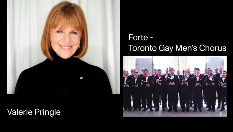 Valerie Pringle/Forte choir