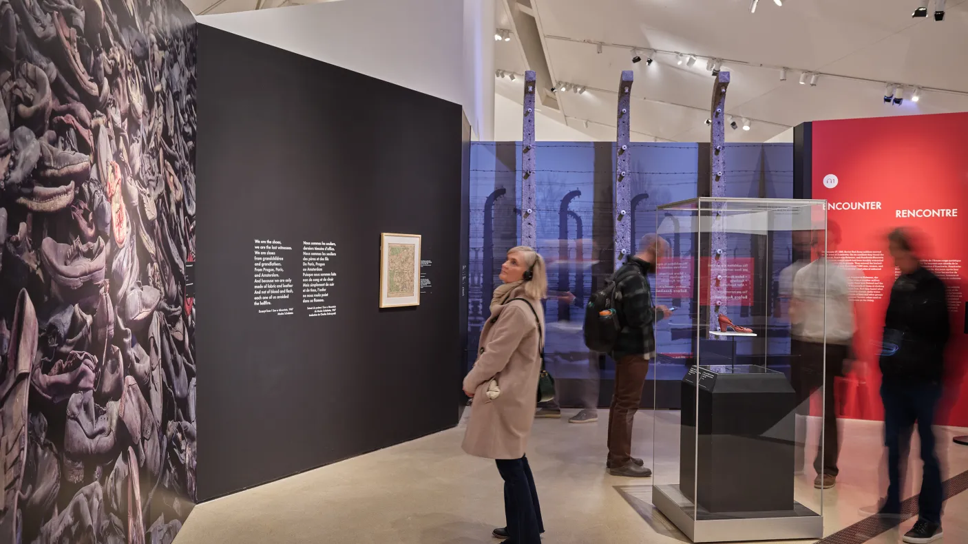 Auschwitz exhibition at ROM