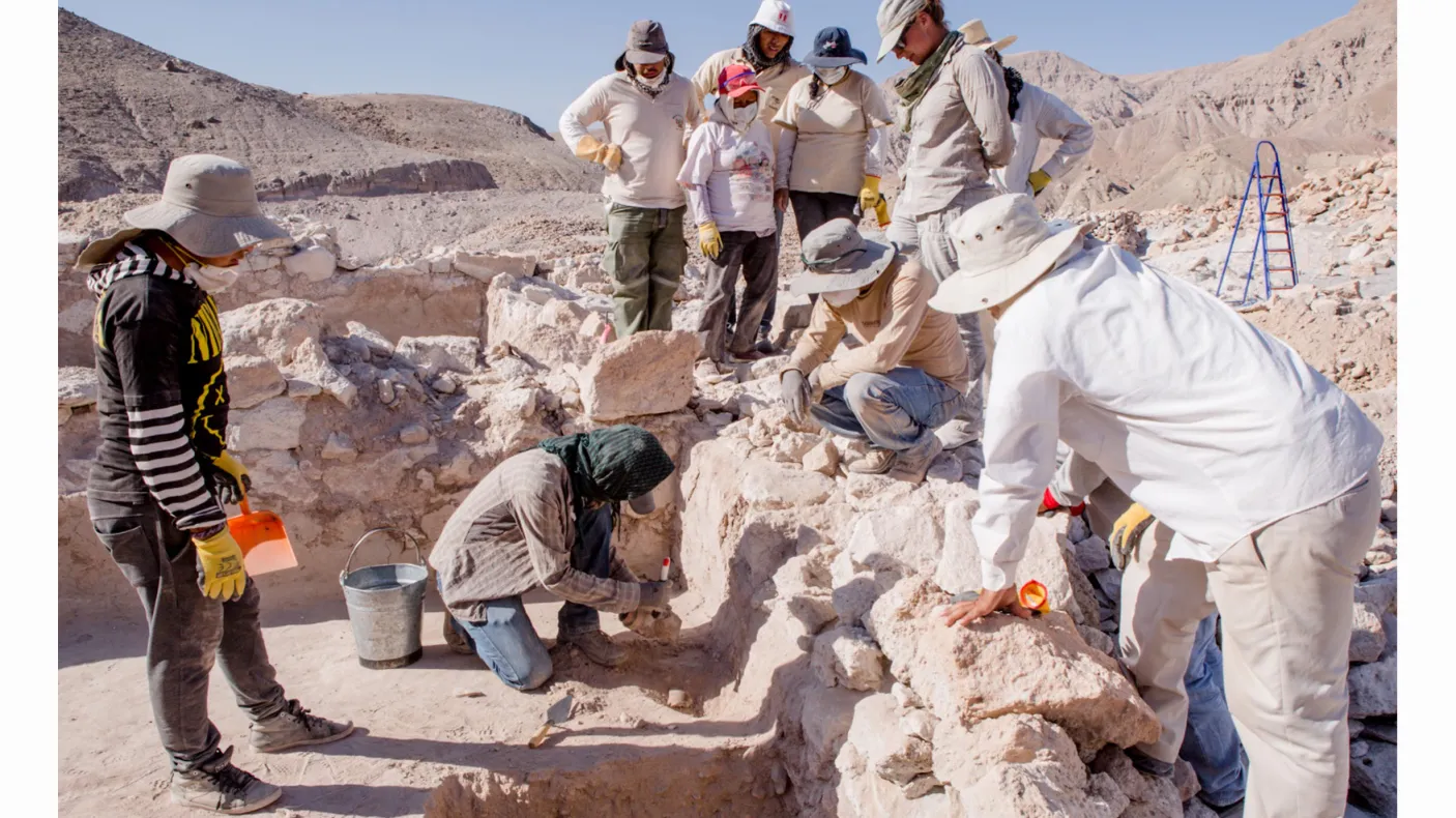 ROM fieldwork during the 2016 season at Quilcapampa. The ROM worked at the site from 2013 to 2017 and involved an international team from Peru, the United States, and Canada.