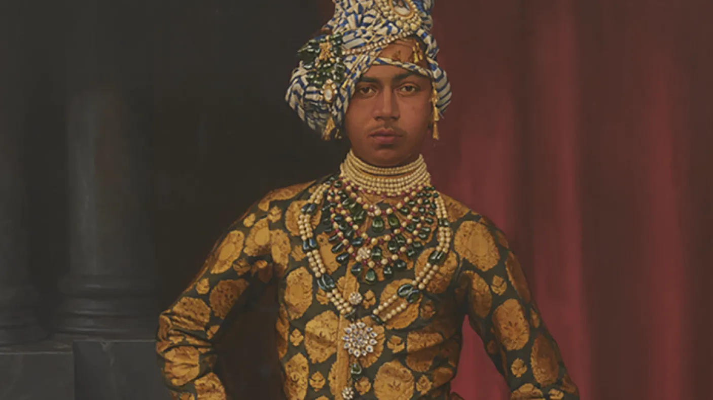 Portrait du Maharaja Sardar Singh.