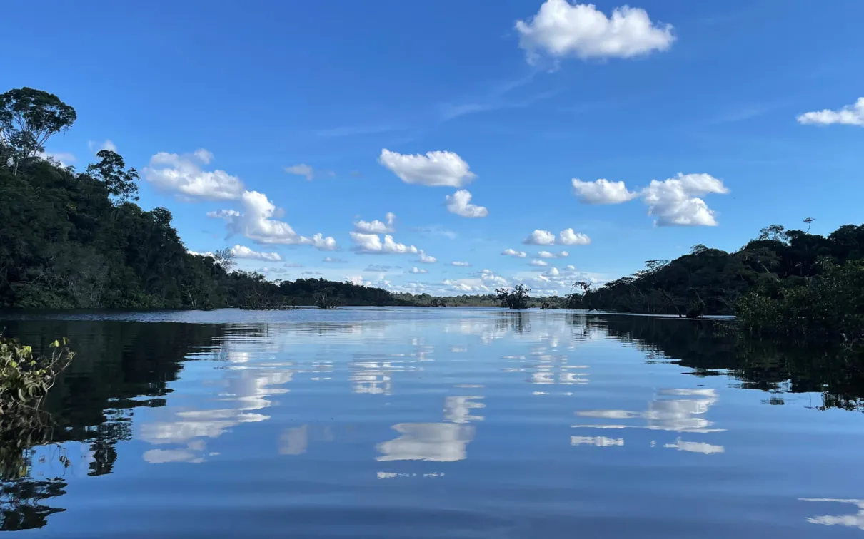 Laguna Grande de Cuyabeno.