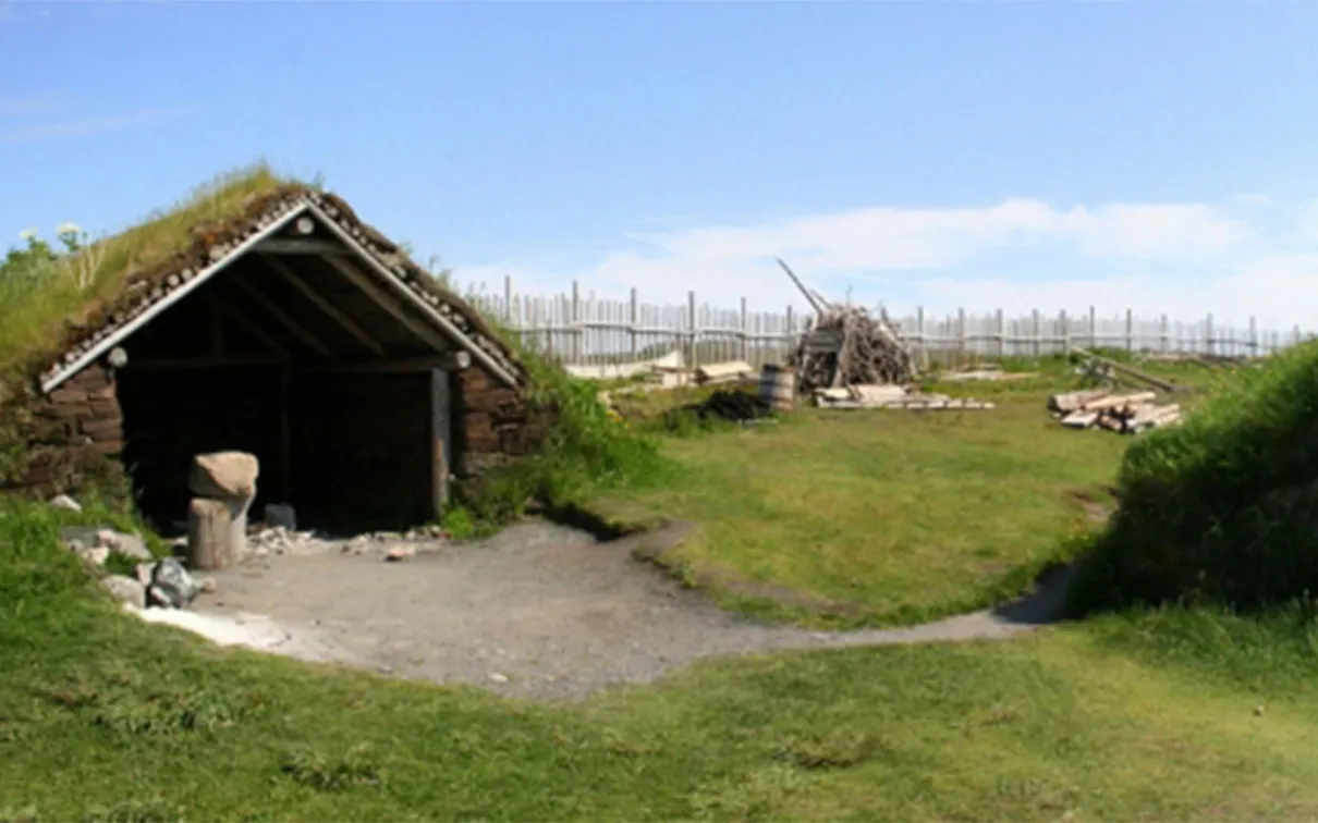 Shelter at L’Anse aux Meadows.