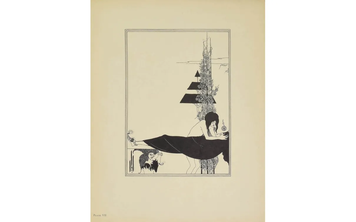 L'art d'Aubrey Beardsley, Illustration d'Aubrey Beardsley