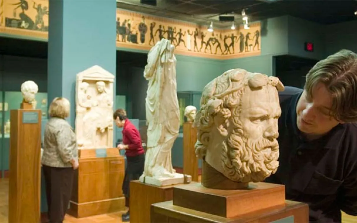 In the ROM's Gallery of Greece, more than 1,500 objects tell the story of the development of the Greek world from the Archaic and Classical periods.