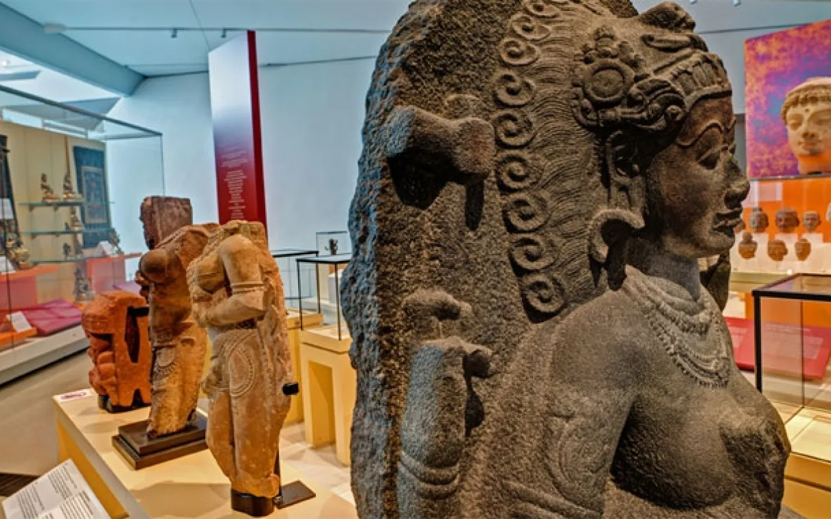 Sir Christopher Ondaatje South Asian Gallery.  The ROM’s gallery is the only one of its kind in the western world to showcase both historical artifacts and contemporary art in a shared space, to celebrate the dynamic and diverse cultures of South Asia.