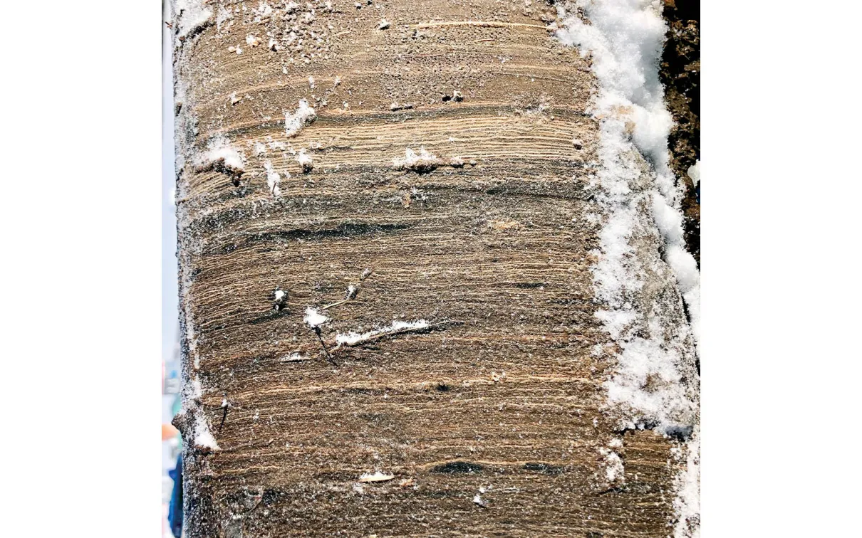 Much like the rings of a tree, the unusually detailed sediment layers show a high-resolution picture of happenings on its shores over the last 10,000 years.