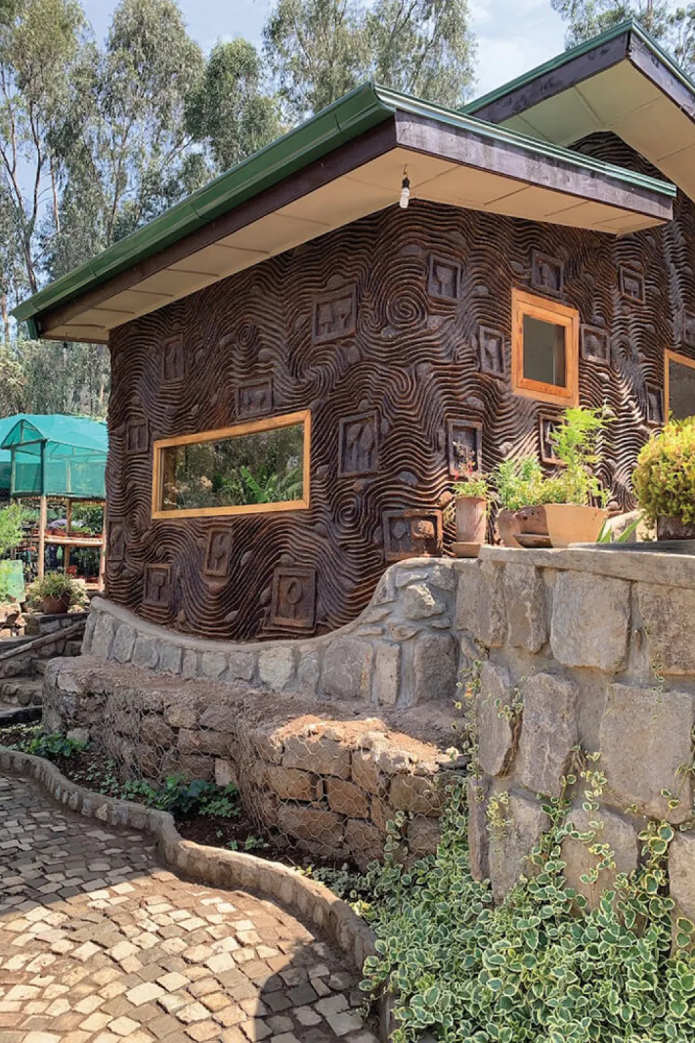 One of the Zoma Museum buildings.