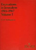 COver for the book Excavations in Jerusalem