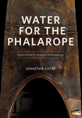 Front book cover for Water for the Phalarope